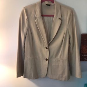 Light weight cream blazer